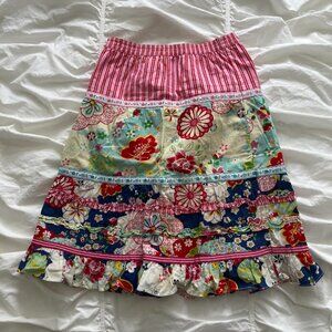 United Colors of Benetton Ruffled Midi Skirt